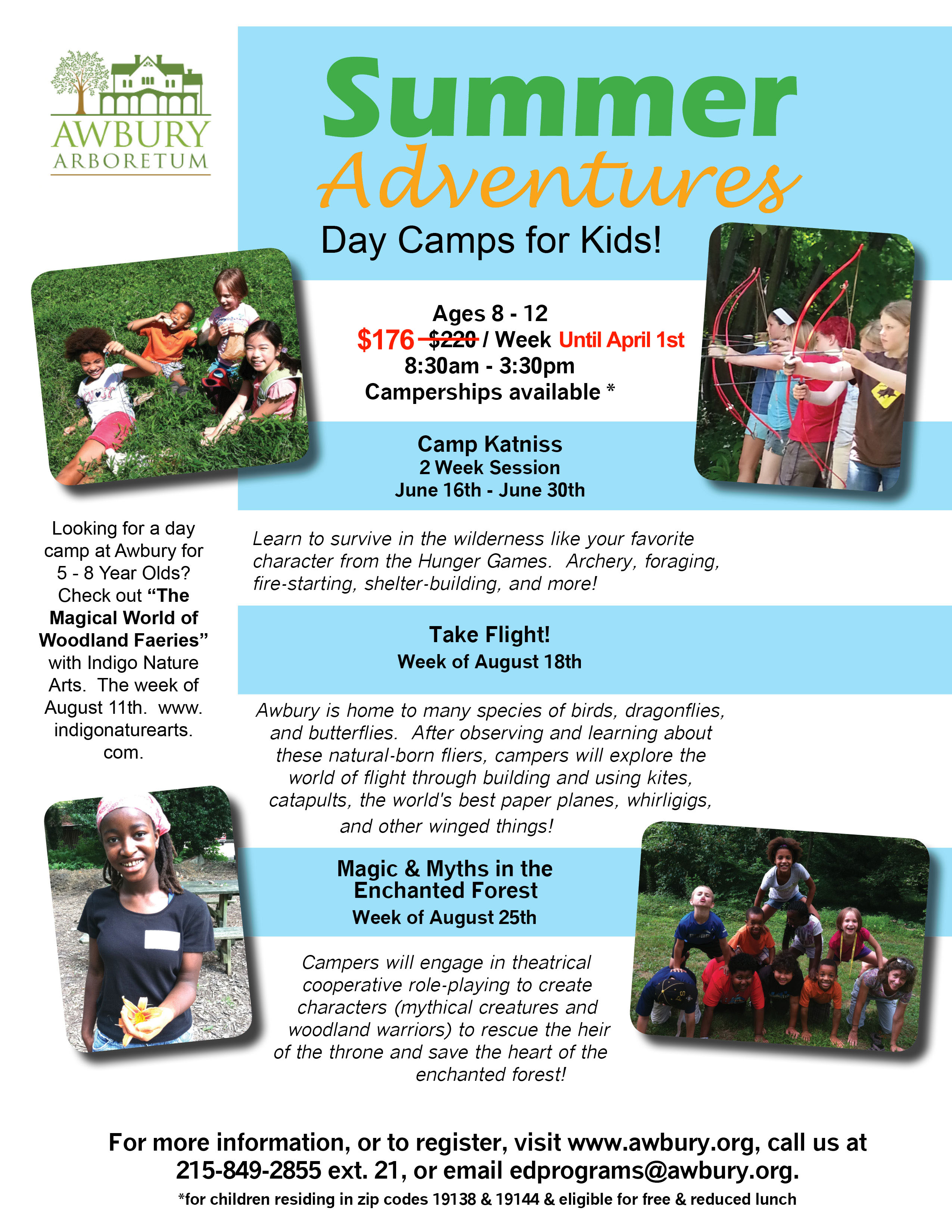 Camp Flier2014earlyregistration - Awbury Arboretum | Philadelphia, PA